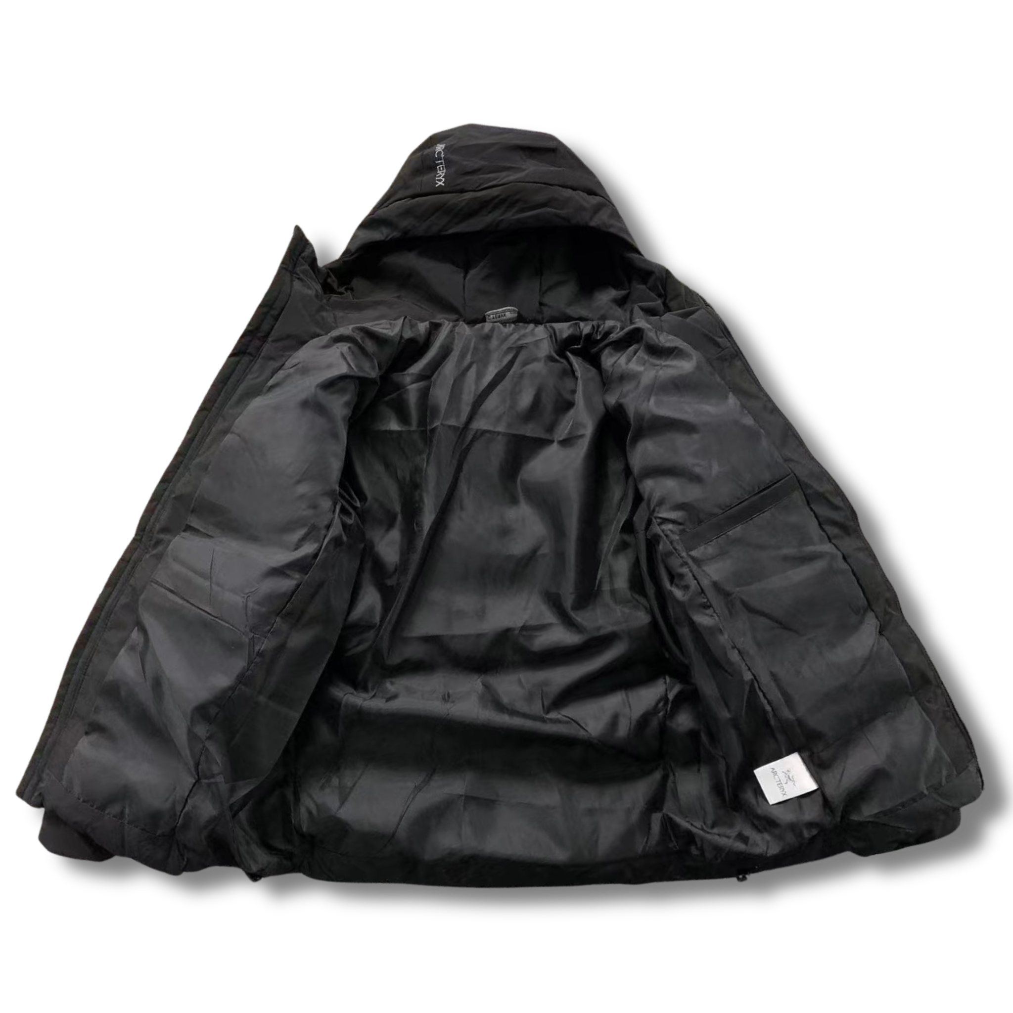 Arc' Jacket Black/Dark Grey