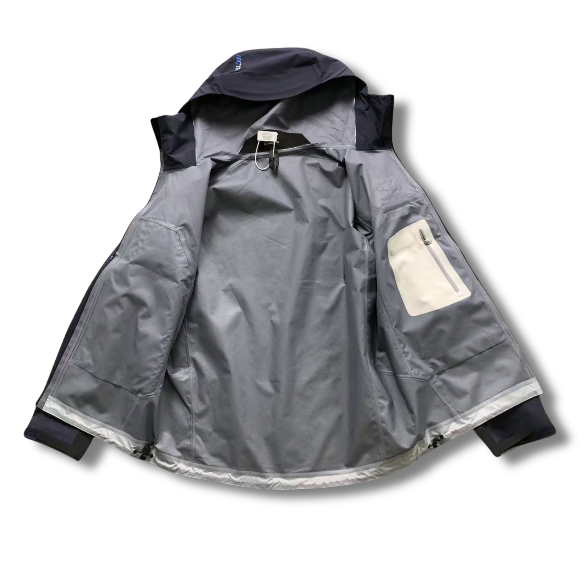 Arc' Rain Coat Blue/Black