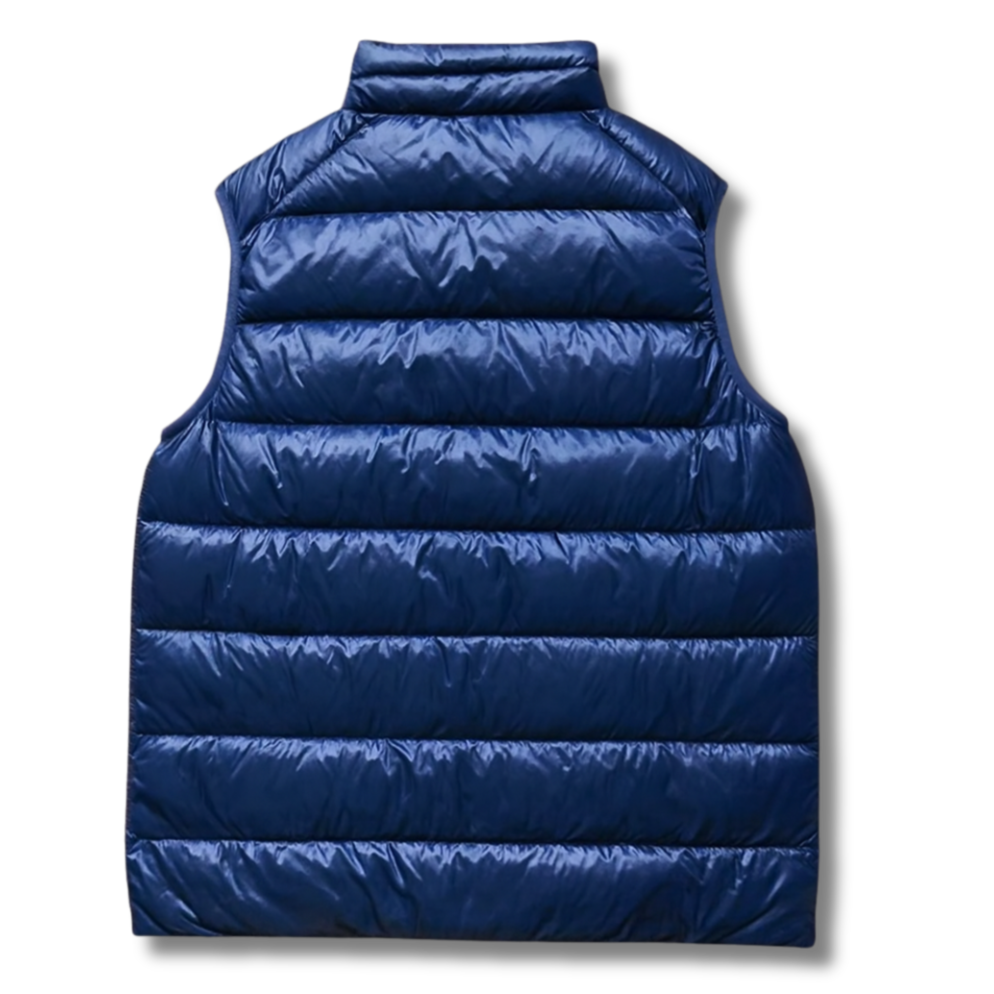 Arc' Vest Shiny material Blue