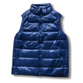 Arc' Vest Shiny material Blue