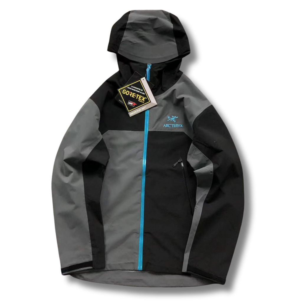 Arc' Jacket Black/Gray/Blue