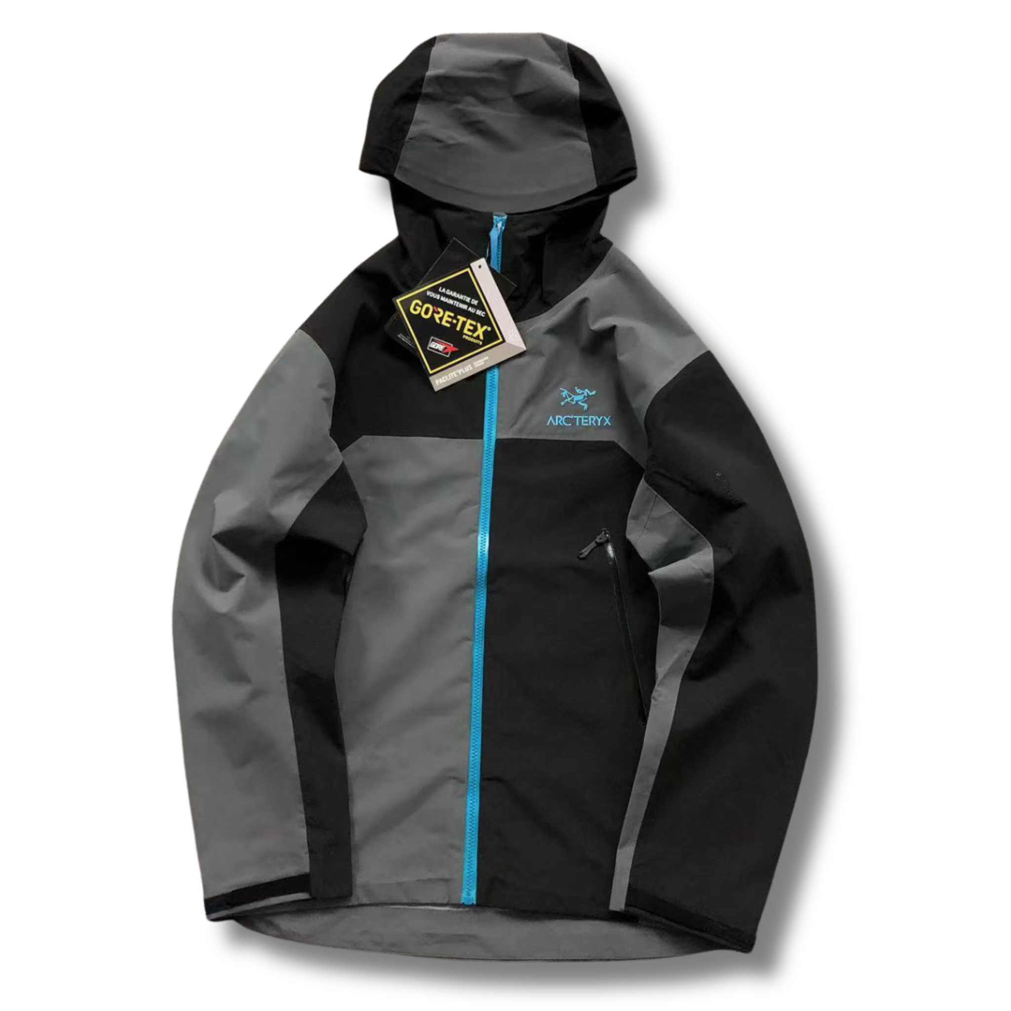 Arc' Jacket Black/Gray/Blue