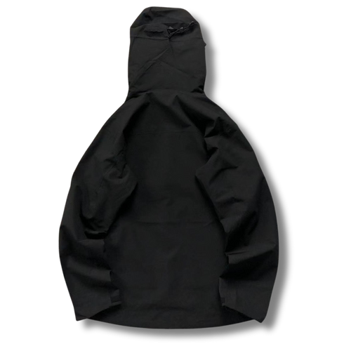 Arc' Jacket Black with Silver inside