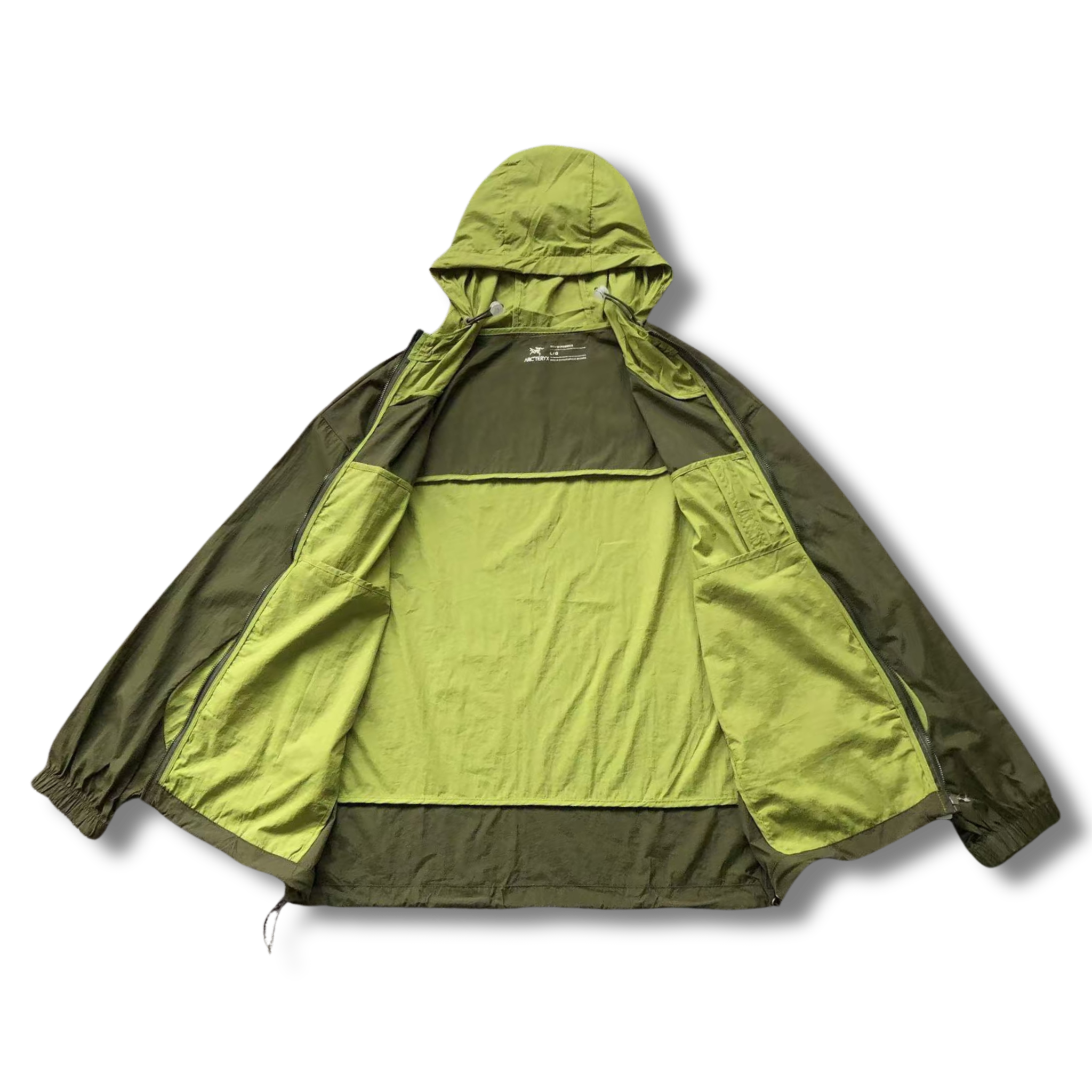 Arc' Jacket Green/Dark Green