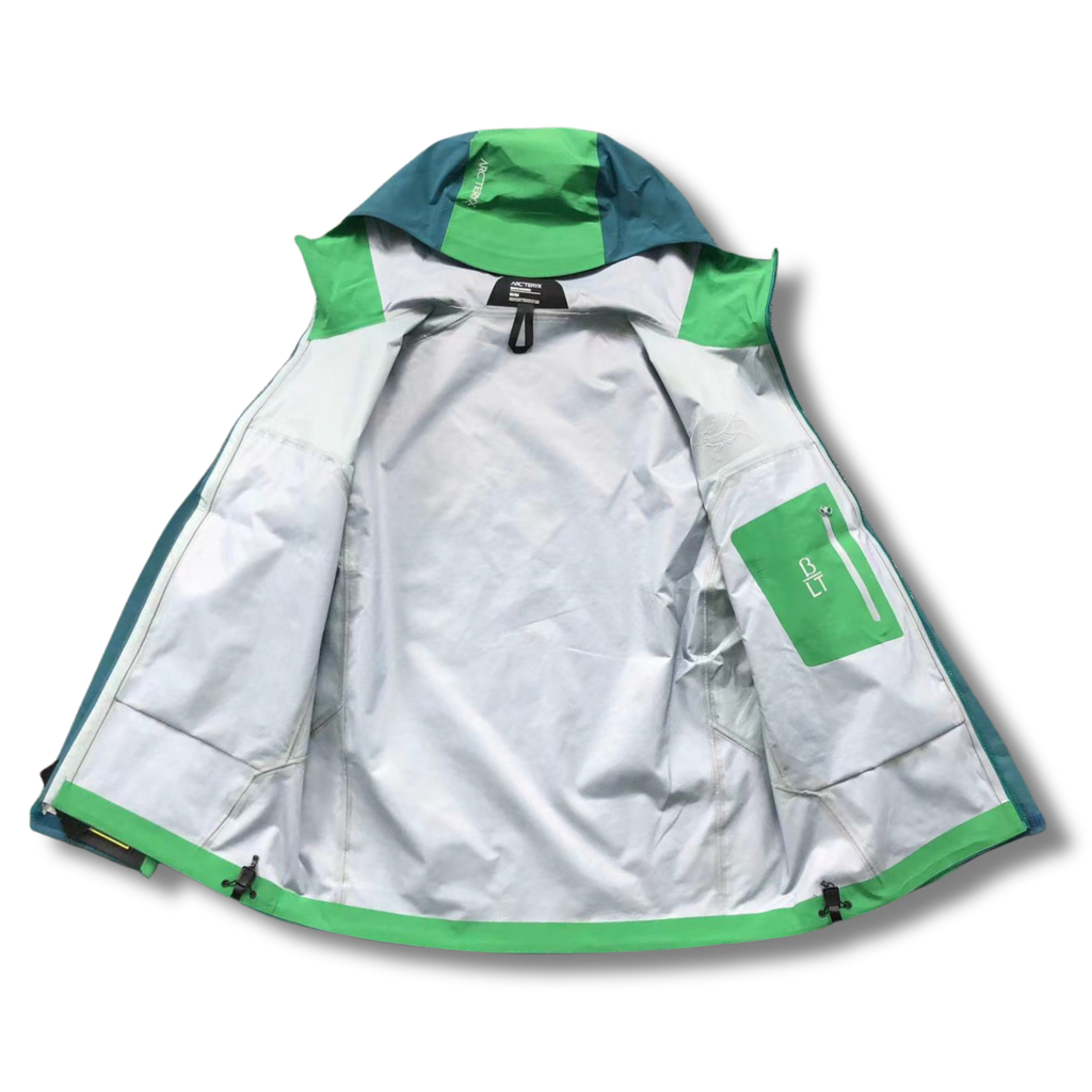 Arc' Jacket Green on Green