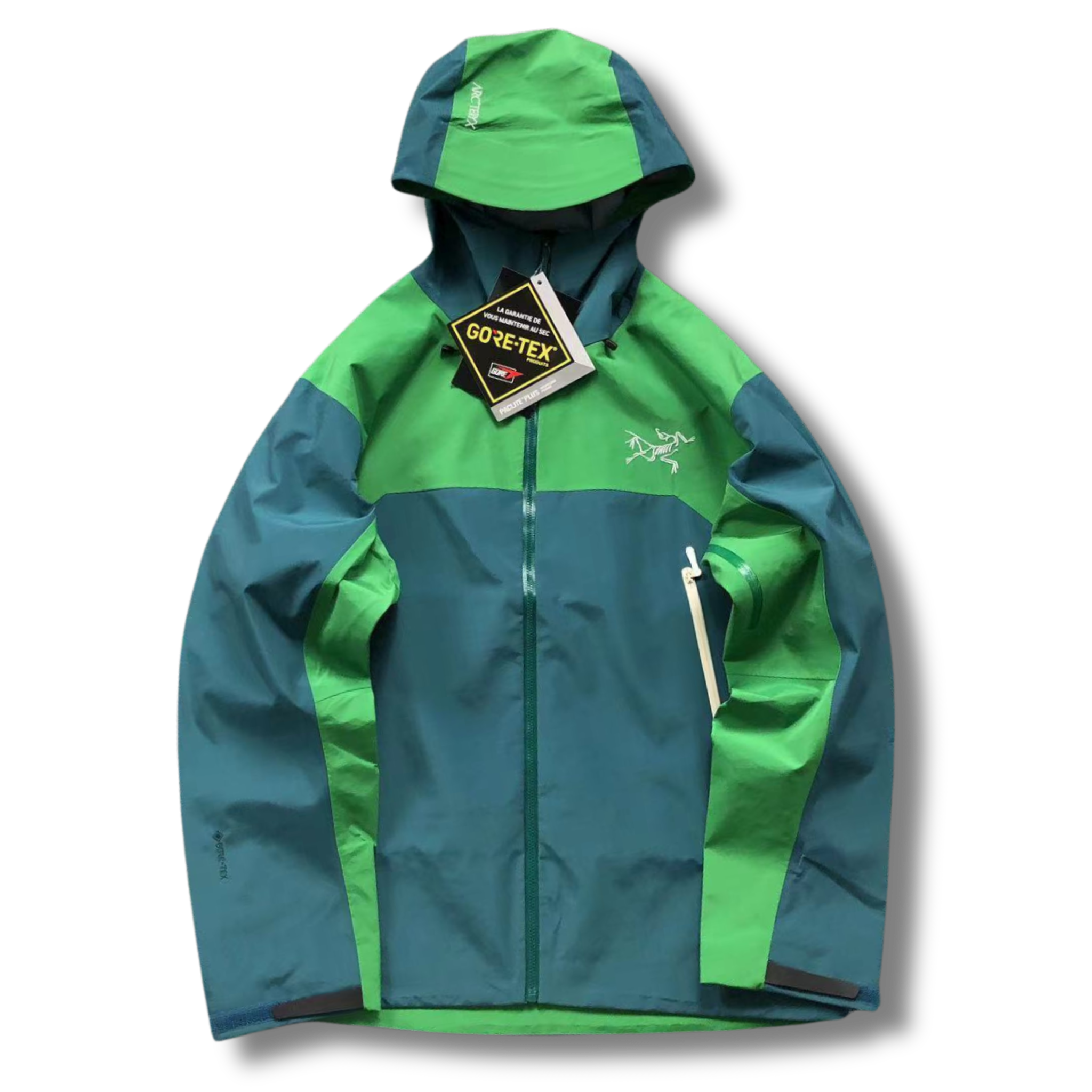 Arc' Jacket Green on Green