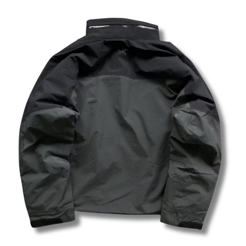Arc' Jacket Black/Gray no hood