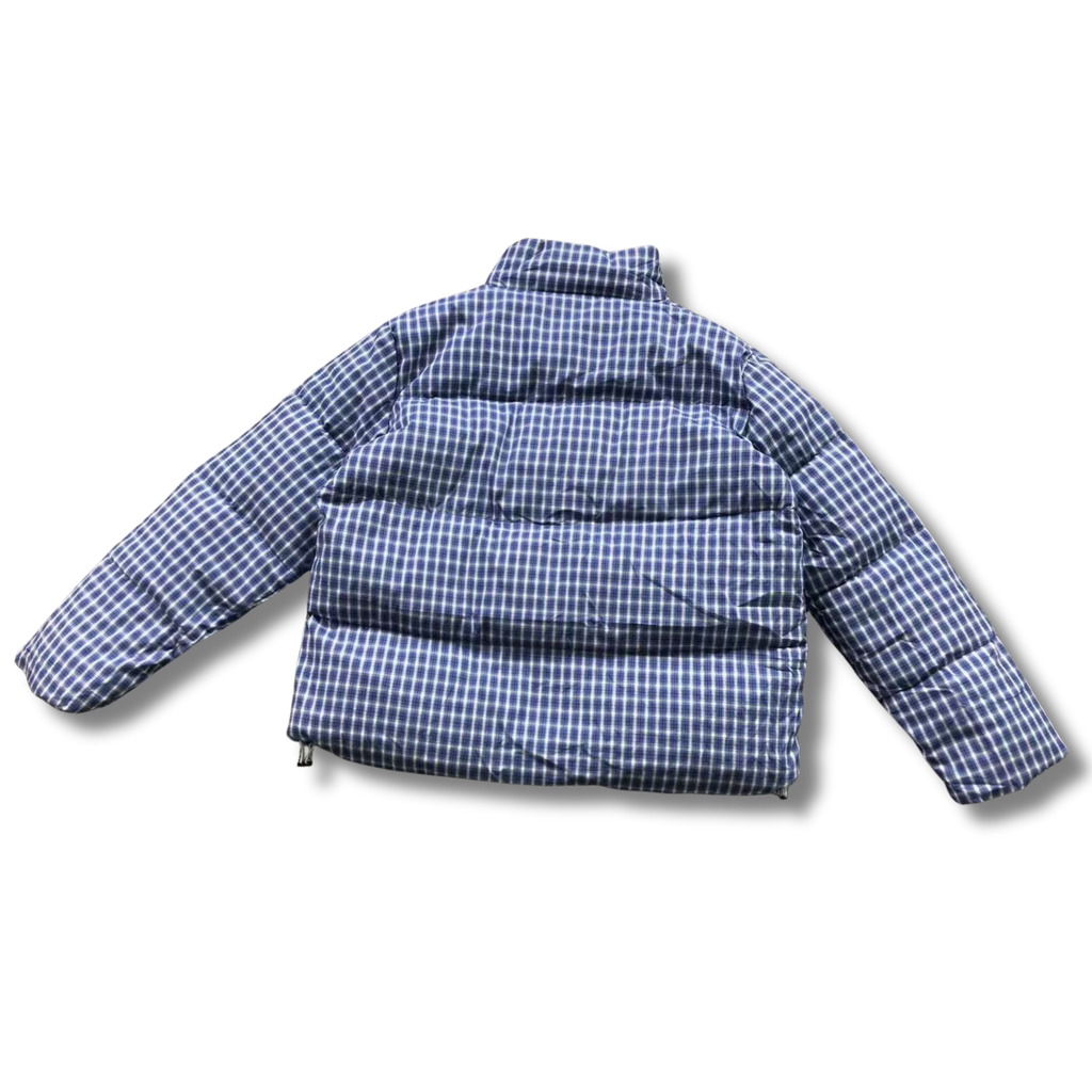 Ralph L Jacket Checkered Blue w White