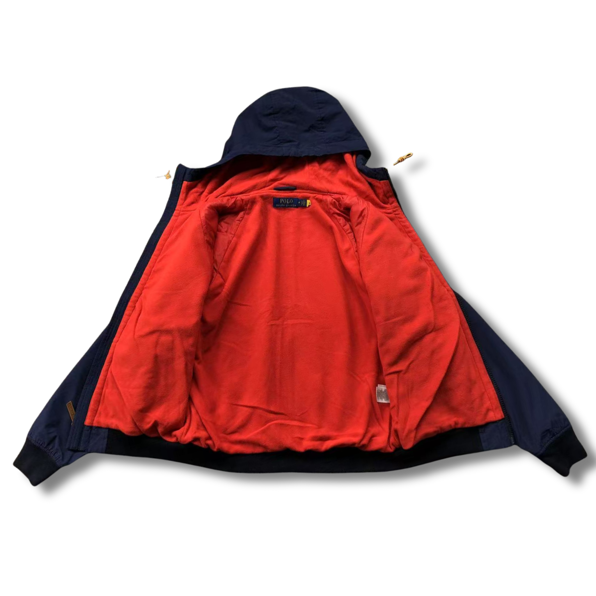 Ralph L Jacket Navy w Red inside