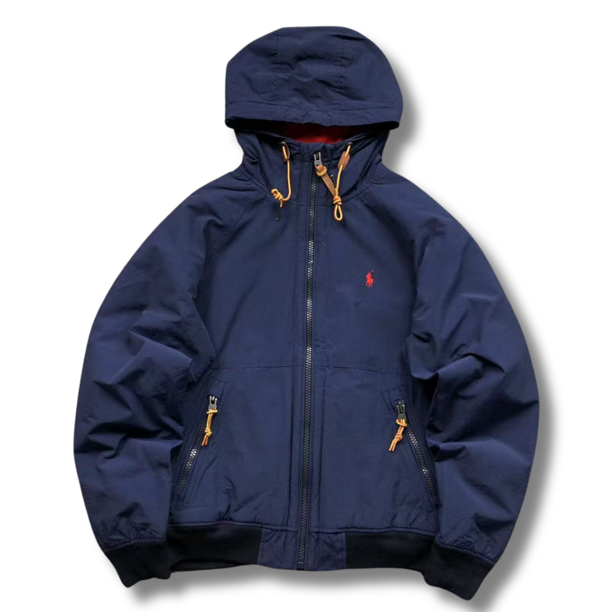 Ralph L Jacket Navy w Red inside