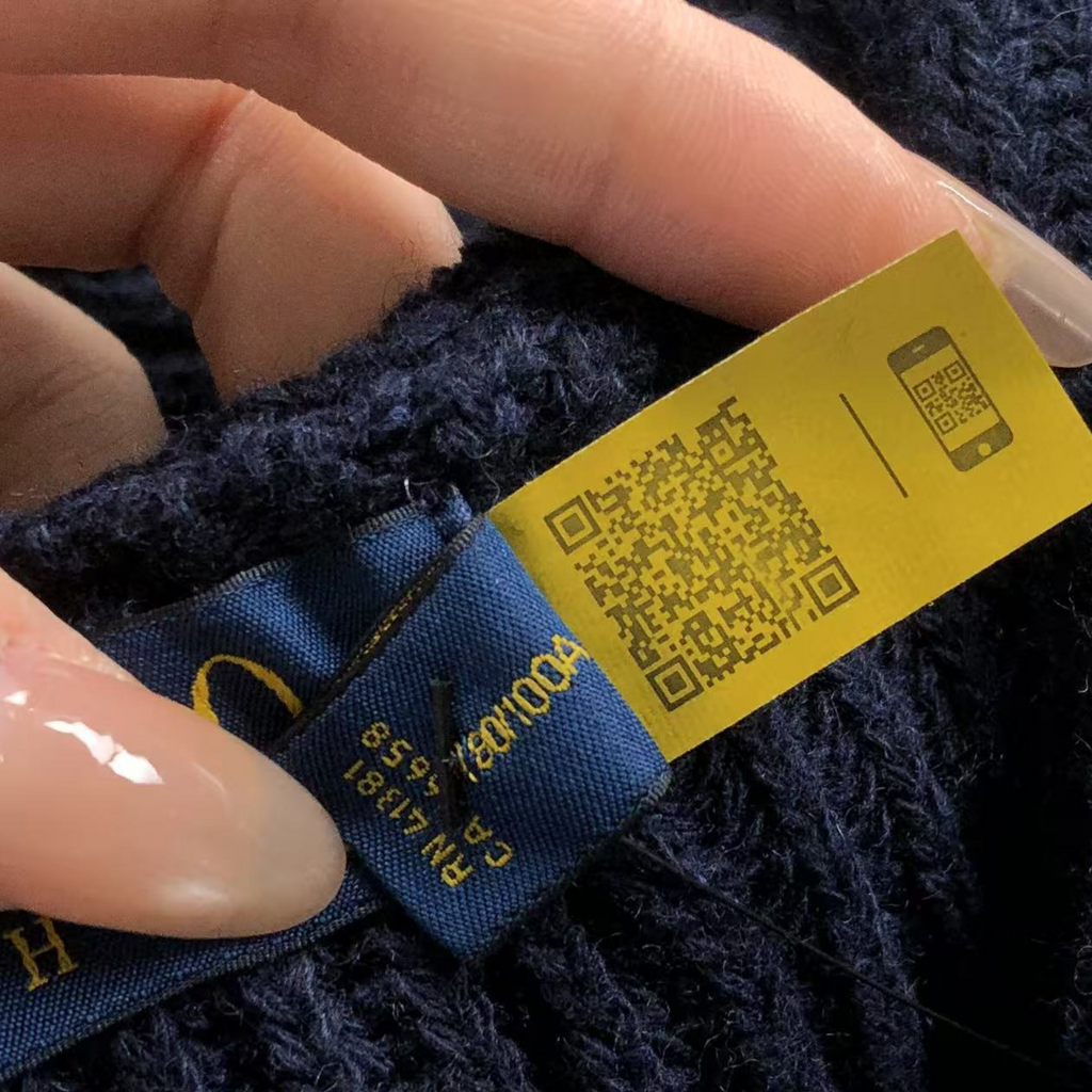 Ralph L Knitted Jacket Navy