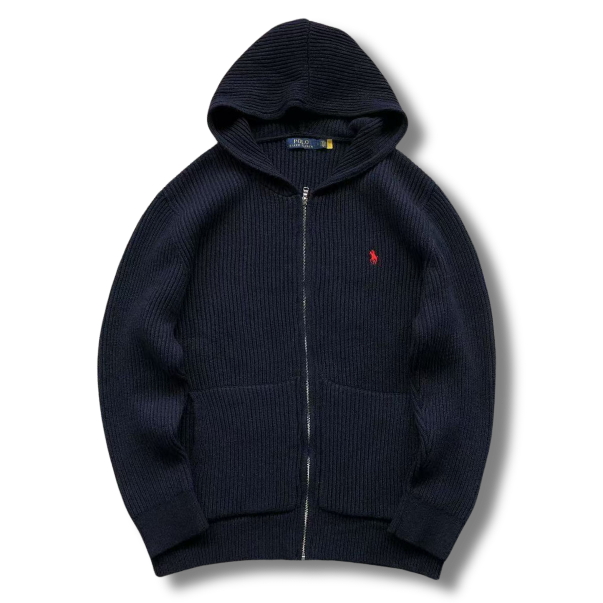 Ralph L Knitted Jacket Navy