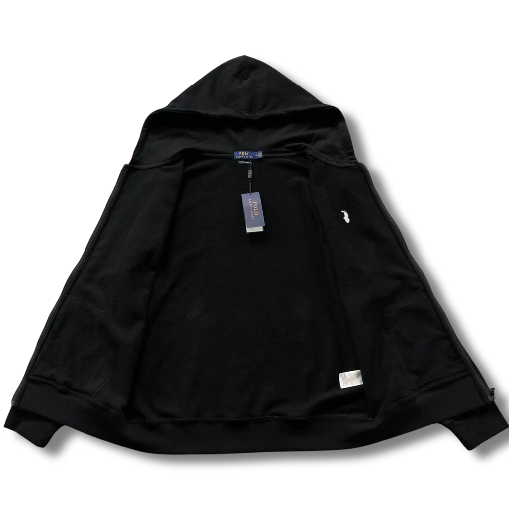 Ralph L Jacket Black w White element