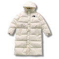 The N Face Long Jacket White