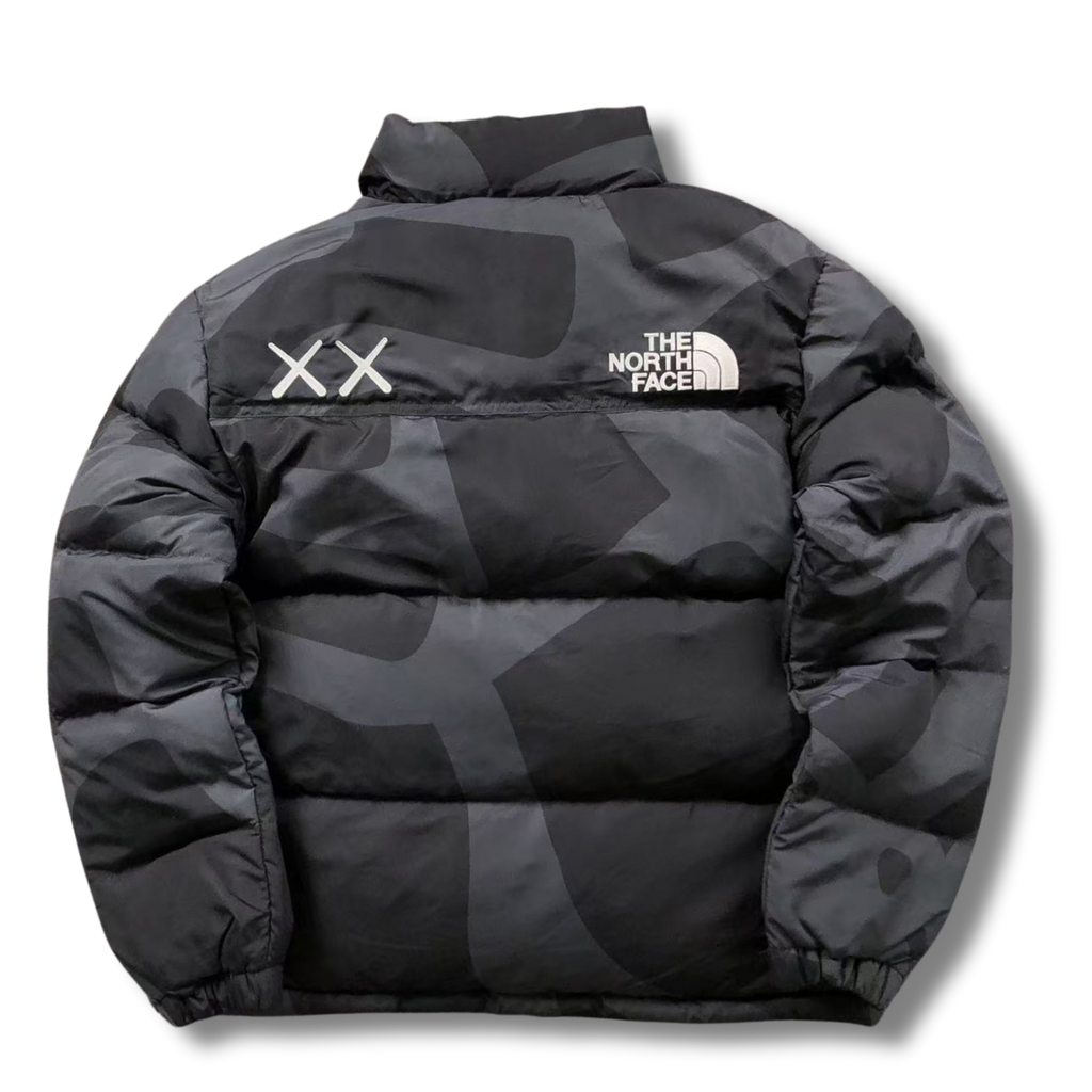 The N Face Jacket Black w Gray