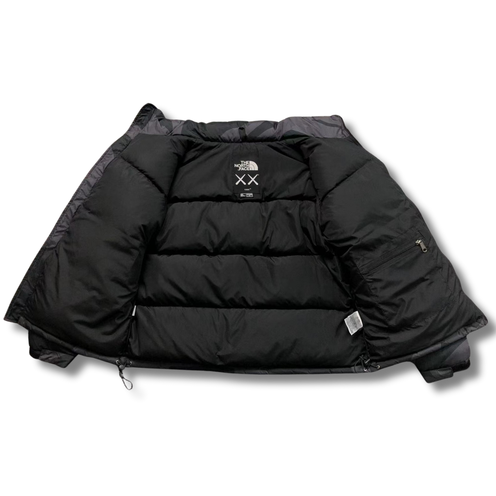 The N Face Jacket Black w Gray
