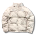 The N Face Jacket White w Beige