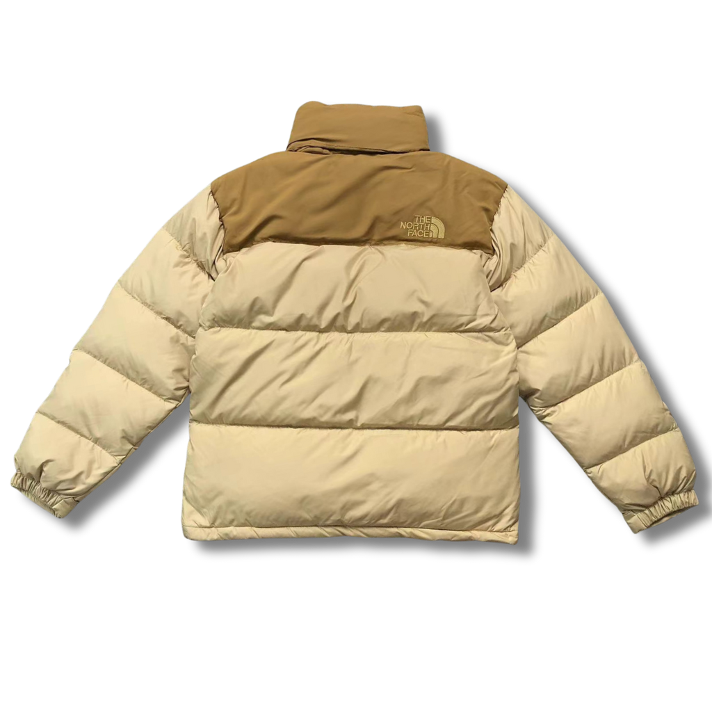 The N Face Jacket Beige w Brown