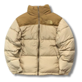 The N Face Jacket Beige w Brown