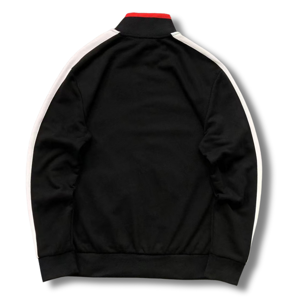 Ralph L Jacket Black w Red/White elements