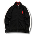 Ralph L Jacket Black w Red/White elements