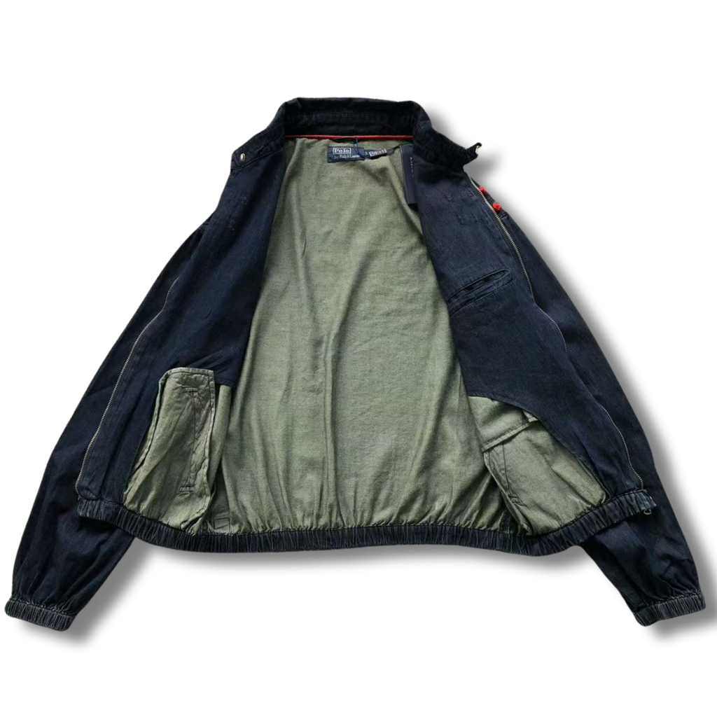 Ralph L Jacket Navy w Red elements
