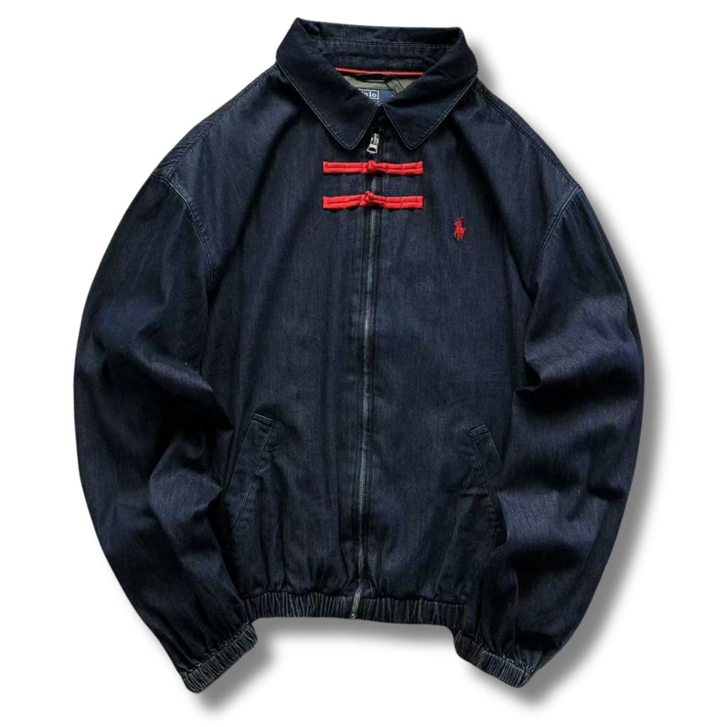 Ralph L Jacket Navy w Red elements