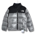 The N Face Silver w Black