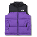 The N Face Vest Purple w Black