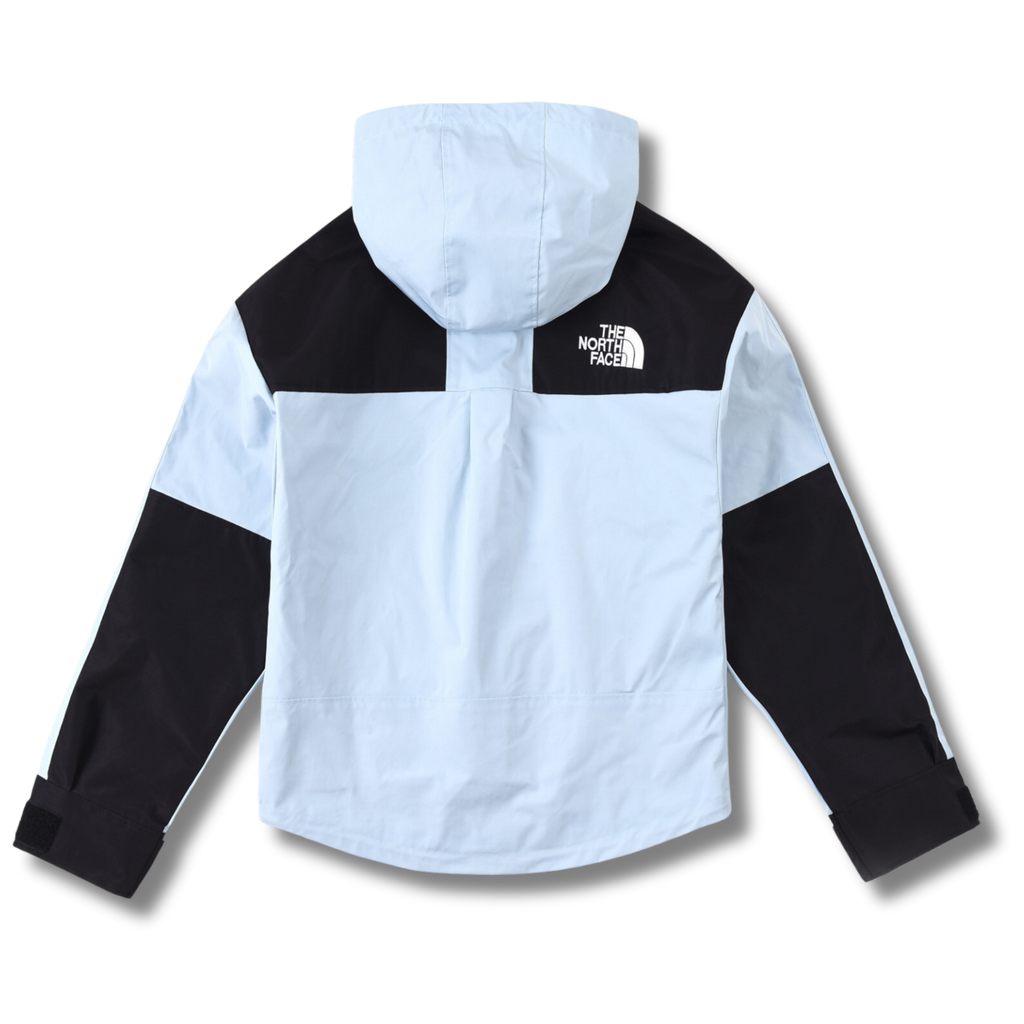 The N Face Jacket Light Blue w Black
