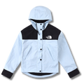 The N Face Jacket Light Blue w Black