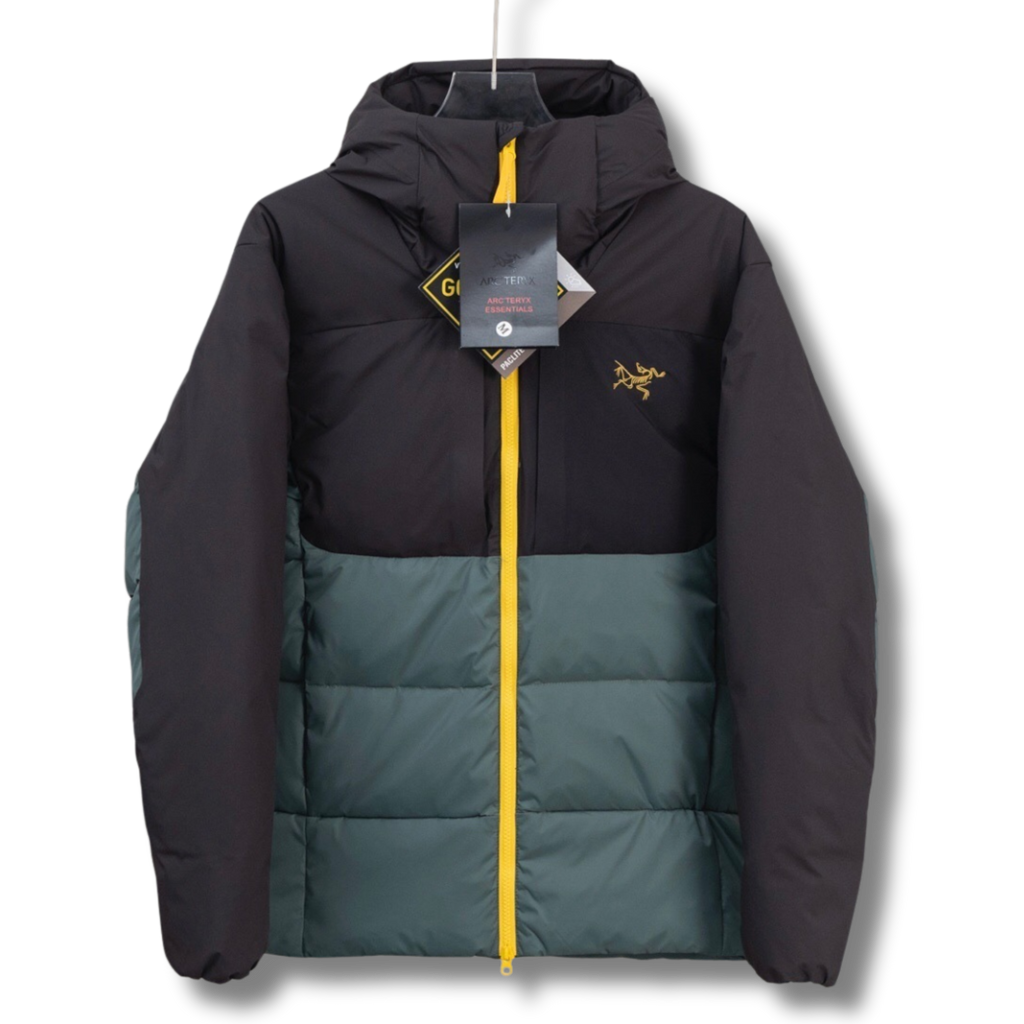 Arc' Jacket Green w Black