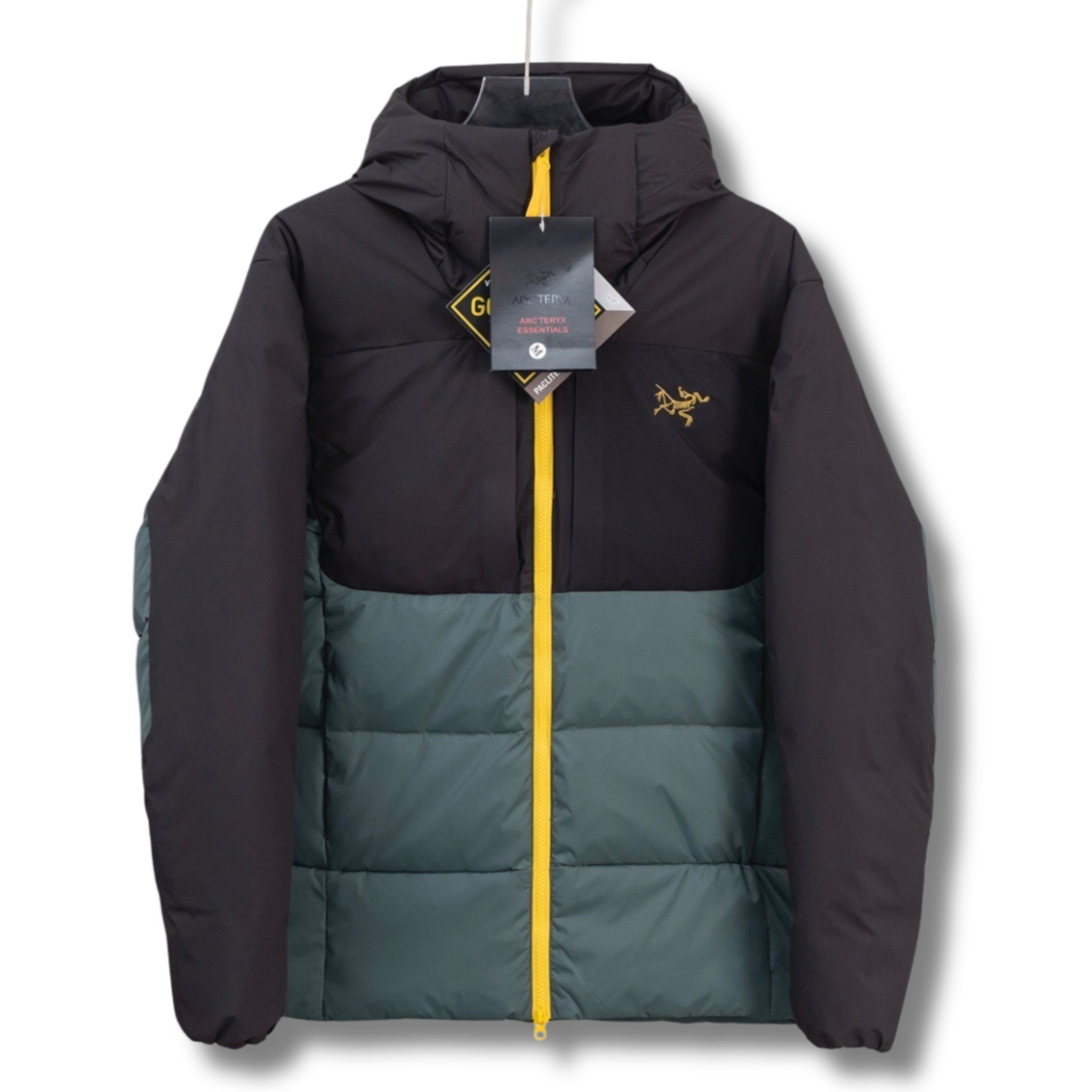 Arc' Jacket Green w Black