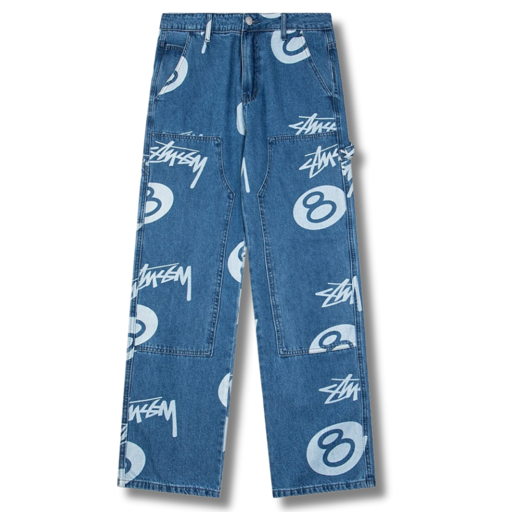 Stu 8 Ball Jeans Blue
