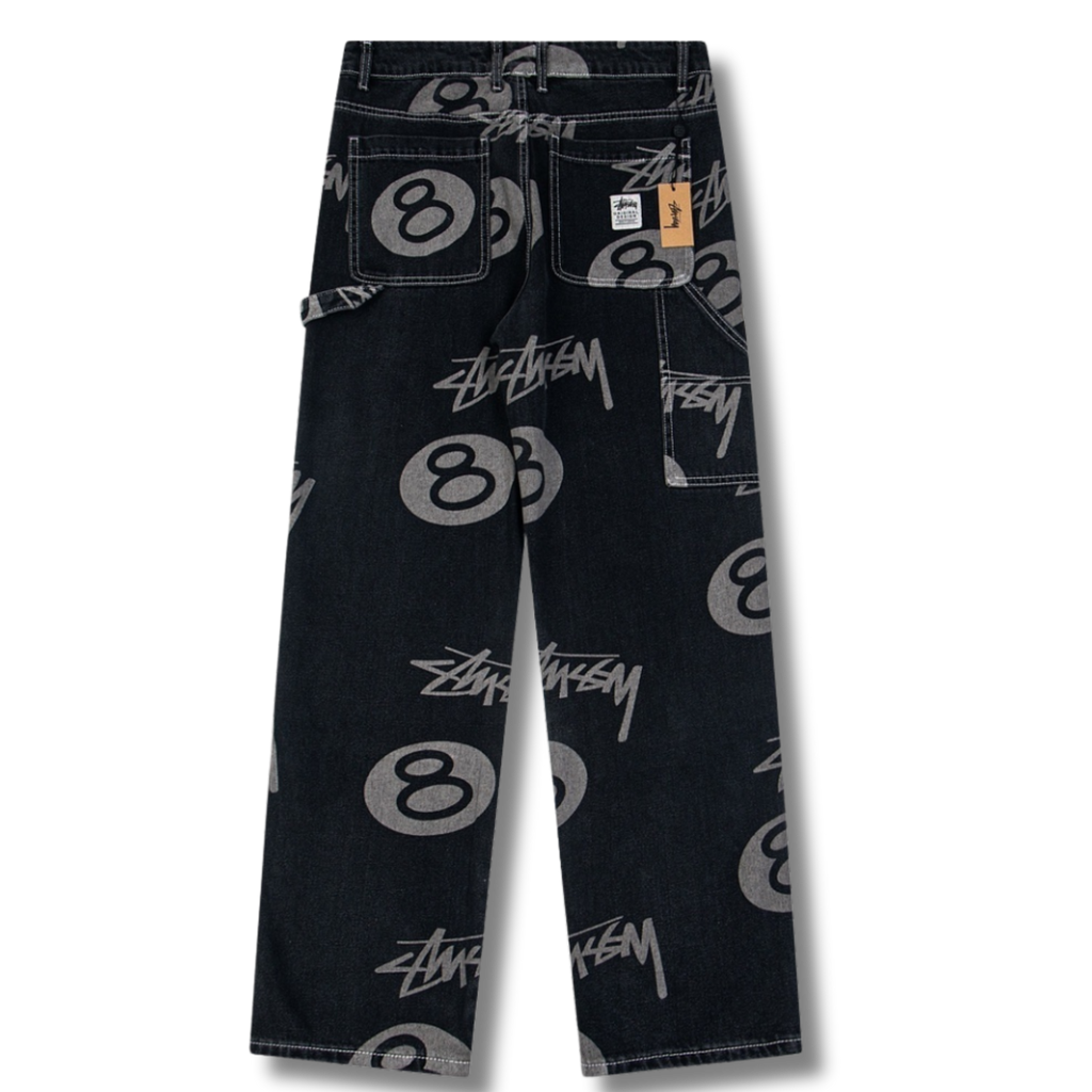 Stu 8 Ball Jeans Black