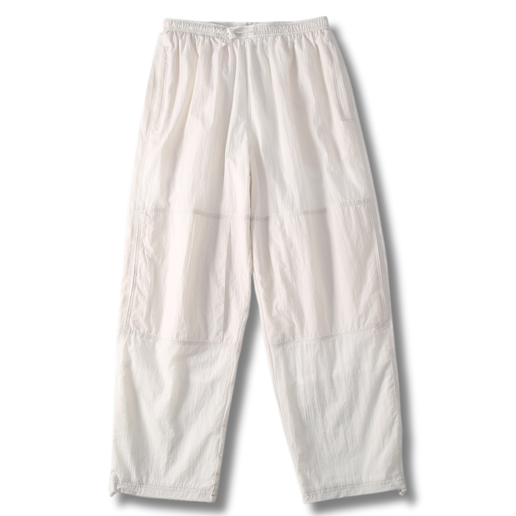 Nice Pants White w Red