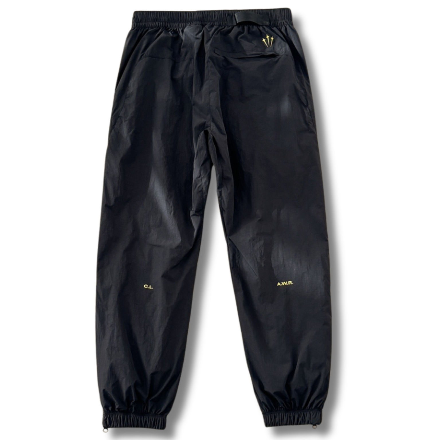 Nice Pants Black w Gold