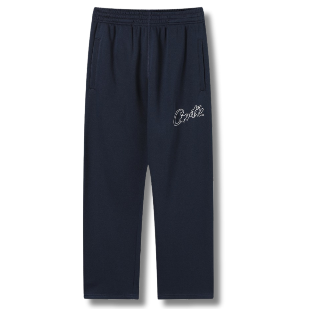 Cortez Sweatpants Wide leg Navy