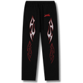HelStar Sweatpants Flames Black
