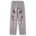 HelStar Sweatpants Flames Gray