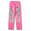HelStar Sweatpants Flames Pink