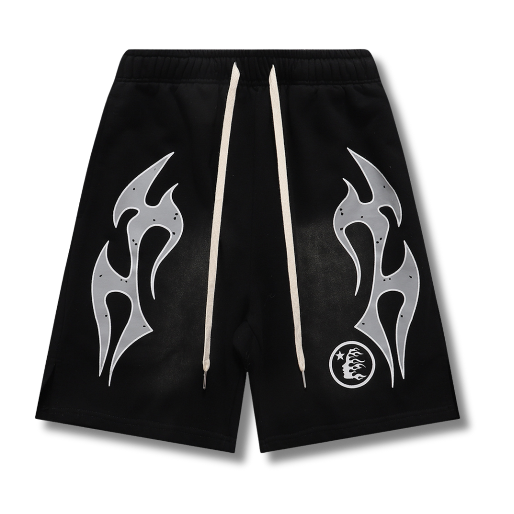 HelStar Shorts Flames Black