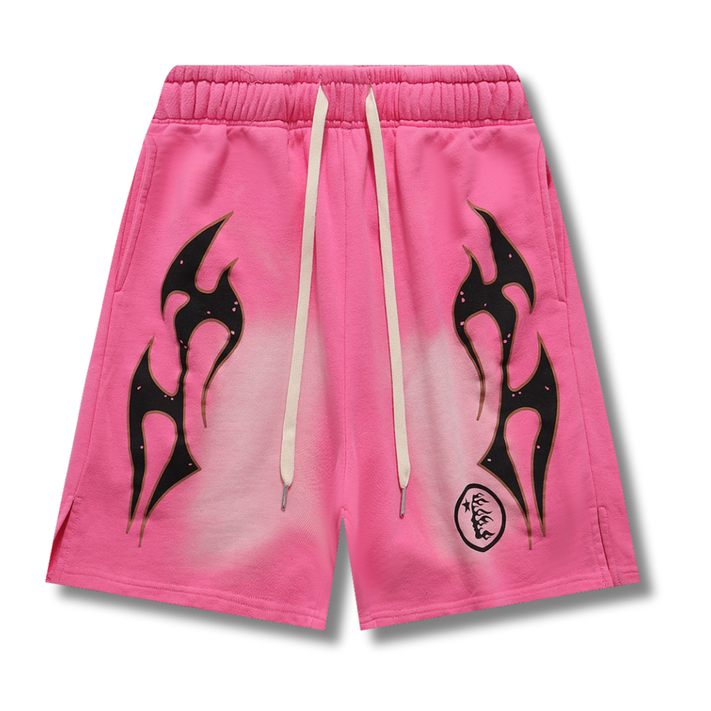 HelStar Shorts Flames Pink