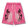 HelStar Shorts Flames Pink