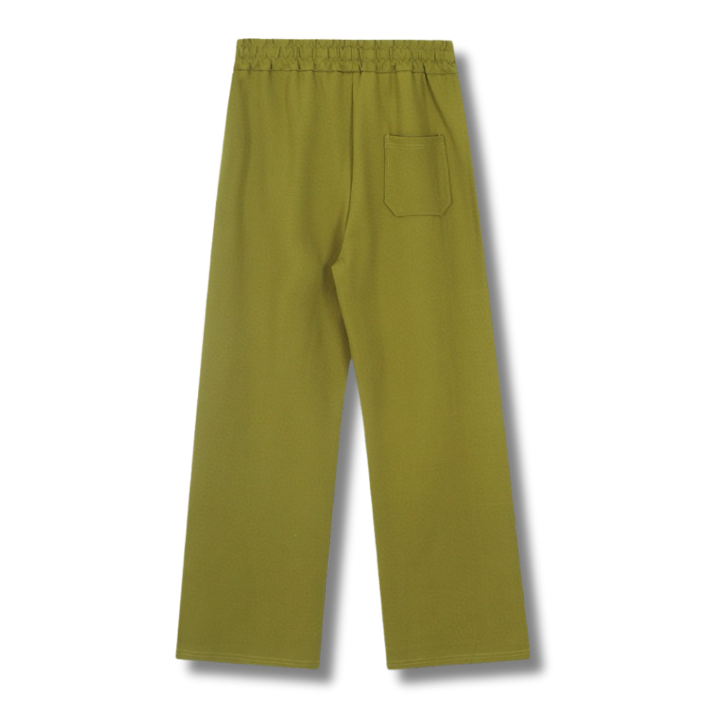 Ralph L Wide Leg Trousers moss Green