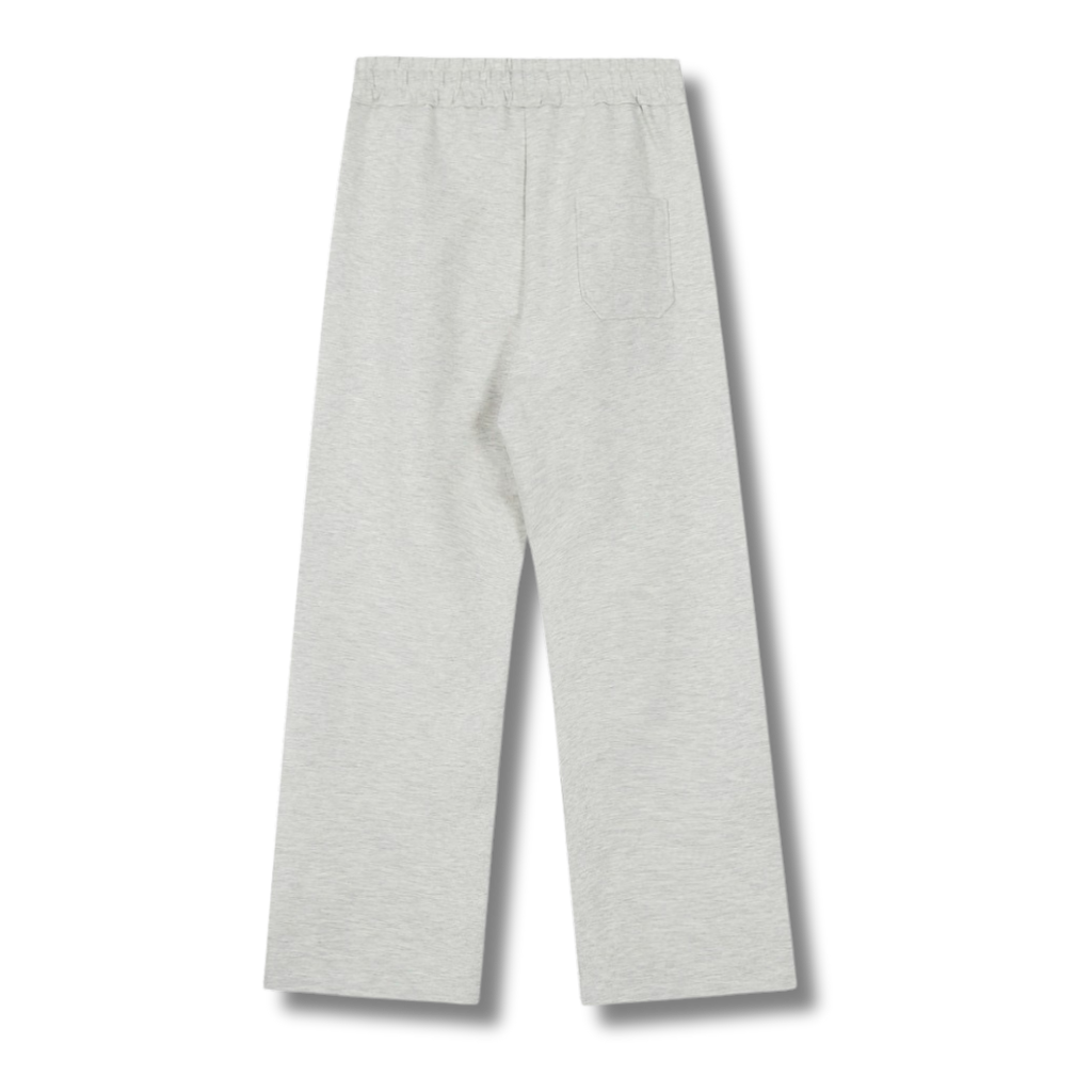 Ralph L Wide Leg Trousers Stone Gray