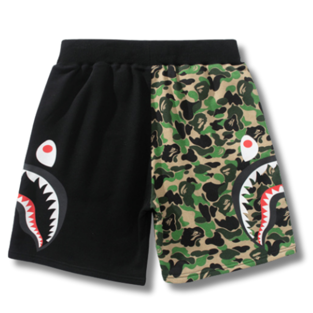 Ape Shorts Split Moss