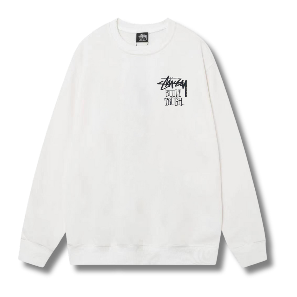 Stu Sweater White Built Tough
