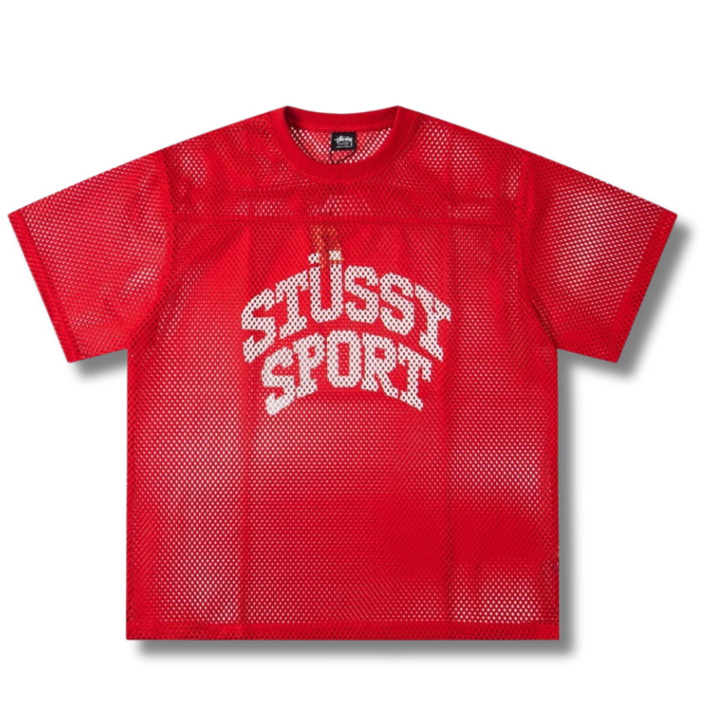 Stu T-Shirt Mesh Red