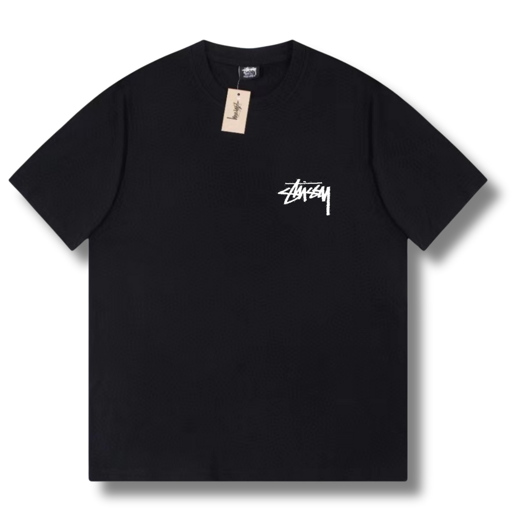 Stu T-shirt Pelican Black